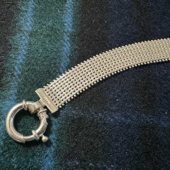 Imperial sterling silver bracelet sparkling miniature mirrors (sold on QVC) - Picture 9 of 12